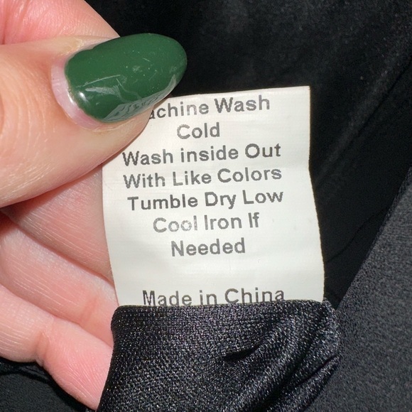 Pink Lily Black Romper Love For A Lifetime XL - Picture 14 of 15